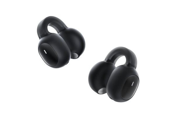 Baseus AirGo 1 Ring, True Wireless Stereo (TWS), Samtaler/musikk, 20 - 20000 Hz, Hodesett, Sort