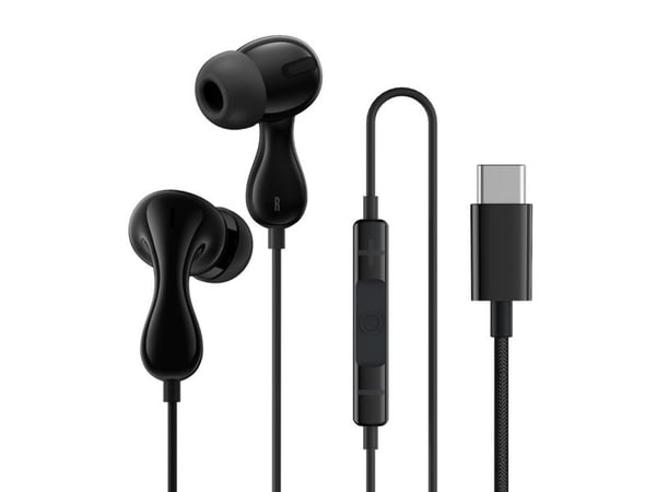 Baseus Encok CZ20, Koblet med ledninger (ikke trådløs), Samtaler/musikk, 20 - 40000 Hz, Hodesett, Sort