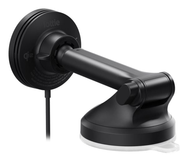 iOttie Velox mini - Trådløs ladeholder for bil - Qi2, dash and windshield mount - 15 watt
