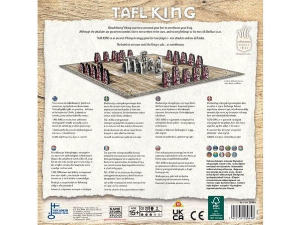 Tactic Viking's Tales: lautapeli Tafl