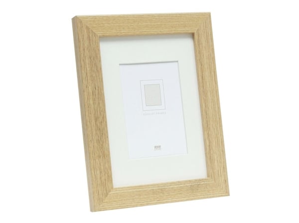 Deknudt S66KH1 P1, Enkel bilderamme, Glass, Tre, Naturlig, Bord, Vegg, 29,7 x 42 cm, Rektangulær