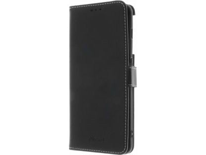 Insmat - Lommebok for mobiltelefon - ekte skinn, termoplast-polyuretan (TPU), kartong+papir+aluminiumsfolie, bomullssting - svart - for OnePlus 10 Pro