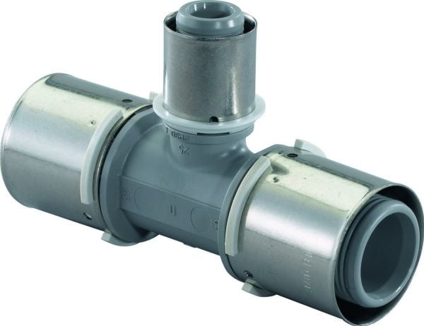Uponor S-Press reducerande T-rör PPSU 63-25-63