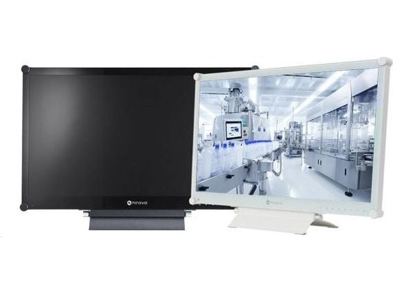 AG Neovo X-2402 - LED-skjerm - 24" (23.8" synlig) - 1920 x 1080 Full HD (1080p) @ 75 Hz - VA - 300 cd/m² - 5 ms - HDMI, DVI-D, VGA, DisplayPort - h...