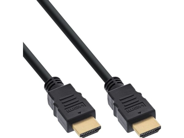 Kaapeli InLine HDMI - HDMI 2.5m czarny czarny