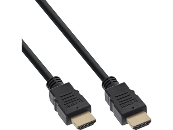 InLine B-17510, 10 m, HDMI-tyyppi A (vakio), HDMI-tyyppi A (vakio), 3D, 18 Gbit/s, musta