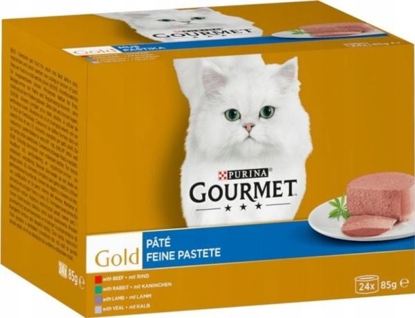 Purina GOURMET GOLD våtfôr til katt 96x85 g