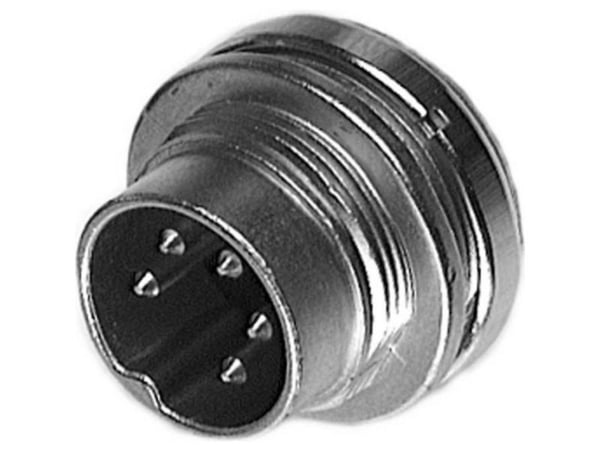 Amphenol T 3362 000, 5P, Suora, Uros, Hopea, IP40, 5 A