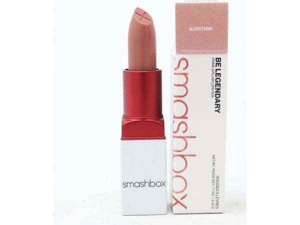 Smashbox Prime & Plush, Cream Lipstick, Audition, 3.4 g (for kvinner)