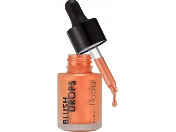 Rodial Blush Drops Radiant Finish flytende blush Apricot Sorbet 15 ml