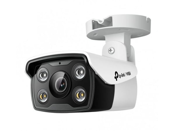 TP-Link VIGI C340I 2.8MM, IP-sikkerhetskamera, Utendørs, Koblet med ledninger (ikke trådløs), Tak/vegg/stang, Sort, Hvit, Kule (form)