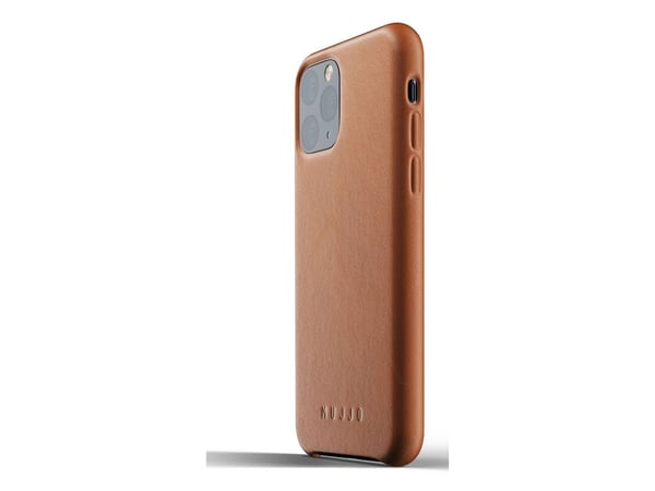 Mujjo -CL-003-TN, Suojus, Apple, iPhone 11 Pro Max, 16,5 cm (6.5"), Ruskea