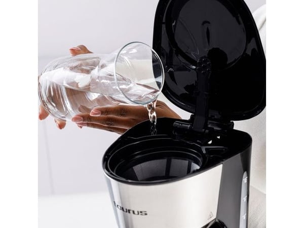 Taurus VERONA 12 INOX, Kaffebrygger (drypp), Malt kaffe, 1000 W, Svart, Rustfritt stål