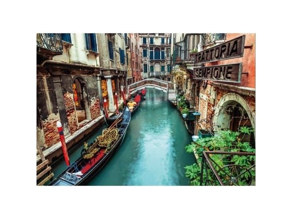 Clementoni Puslespil HQC Venice Canal, 1000 brikker