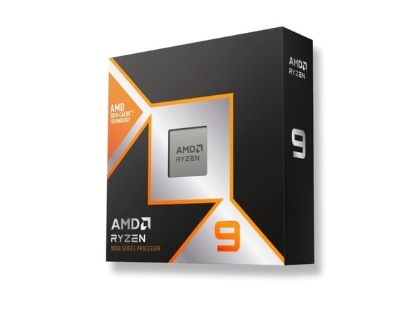 AMD Ryzen 9 9900X3D - 4.4 GHz - 12-core - 24 tråder - 128 MB cache - Socket AM5 - Boks