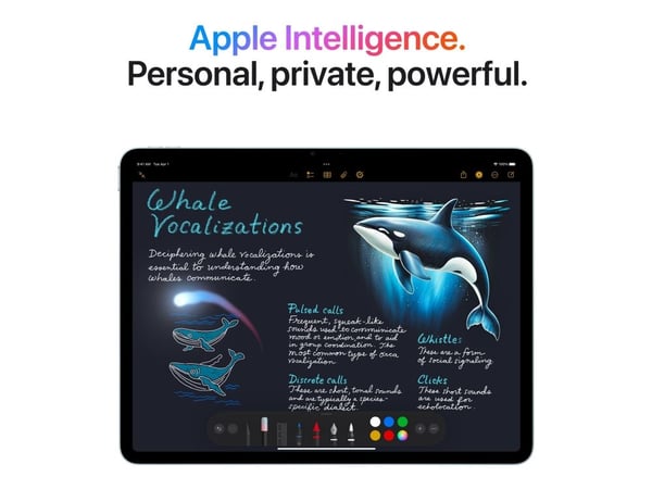 Apple 11-inch iPad Air M3 Wi-Fi - Surfplatta - 128 GB - 11" IPS (2360 x 1640) - blå