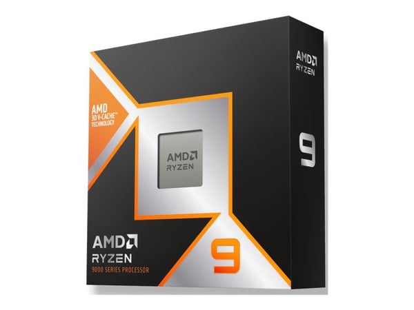 AMD Ryzen 9 9900X3D - 4.4 GHz - 12-core - 24 tråder - 128 MB cache - Socket AM5 - Boks