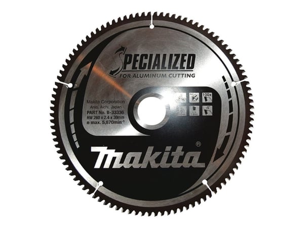 MAKITA SIRKULSAG 260x30x100z SPESIALISERT ALUMINIUM