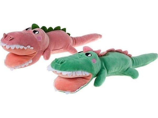 Plysj krokodillemaskot 44cm MIX Plysj krokodillemaskot 44cm MIX