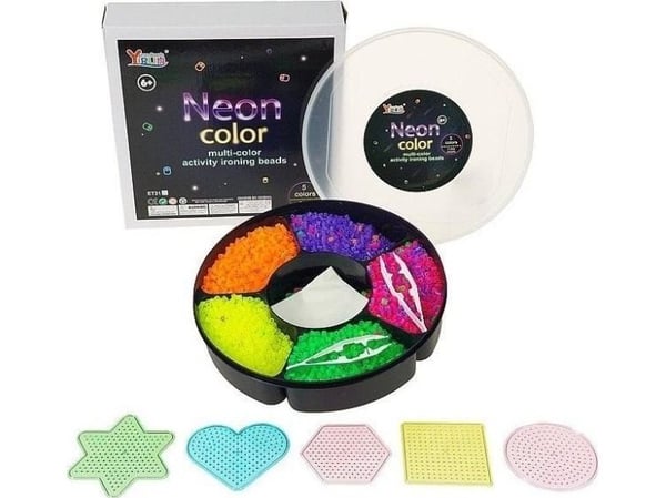 Neon trykk-på perler Neon trykk-på perler