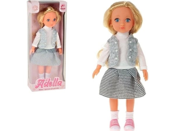 33 cm dukke med polsk stemme