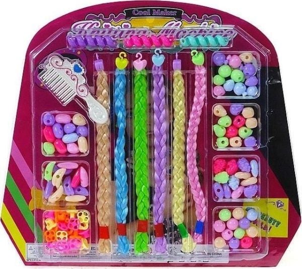 Armbåndsett, snorer, perler