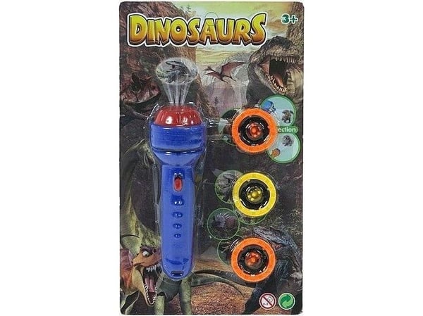 Projektor på dinozaury 24 batterier