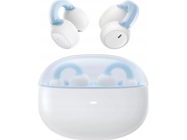 Baseus AirGo 1 Ring headset TWS True Wireless In-Ear samtaler/musikk Bluetooth hvit