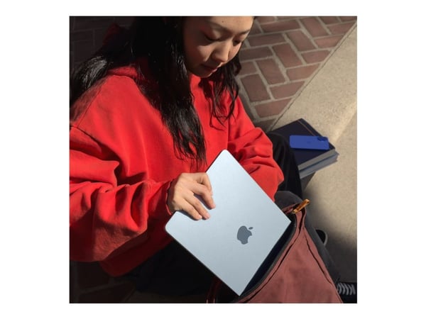 Apple MacBook Air - M4 - Apple M4 10-core - 24 GB RAM - 512 GB SSD - 13.6" IPS 2560 x 1664 (WQXGA) - Wi-Fi 6E, Bluetooth - midnatt - kbd: Dansk