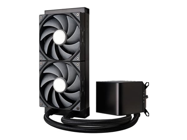 TRYX PANORAMA - Væskekjølesystem for prosessor - med L-formet AMOLED-skjerm - Radiatorstørrelse: 240 mm - (for: LGA115x Socket, LGA1200, LGA1700, L...