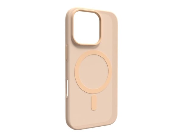 PURO Daylight - bakdeksel til mobiltelefon - MagSafe-kompatibilitet - flytende silikon, polykarbonat - sandskall - for Apple iPhone 16 Pro