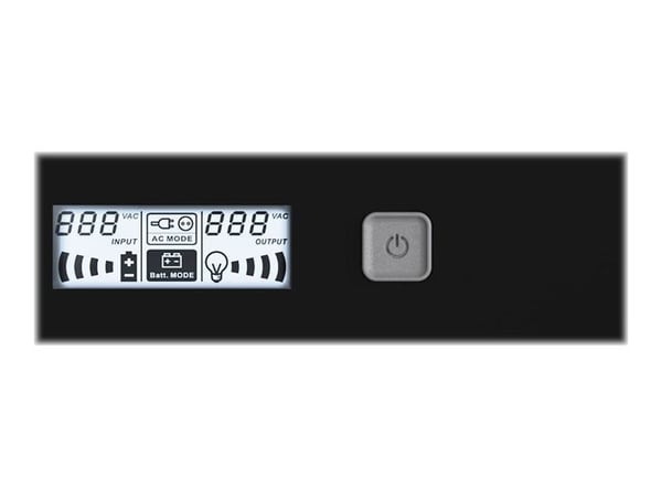 INFOSEC X4 RM Plus 1000 - UPS (kan monteres i rack) - AC 220/230/240 V - 600 watt - 1000 VA - enkeltfase - 7 Ah - USB - utgangskontakter: 10 - 19"