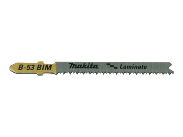 Makita B-53 - Stikksagblad - 5 deler - lengde: 82 mm - for Makita DJV182Z