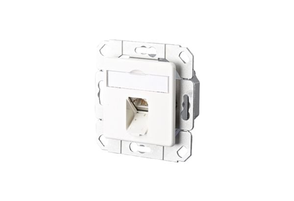 METZ CONNECT 130C371102-I, RJ-45, 6a, valkoinen, 69,9 mm, 39,5 mm, 69,9 mm