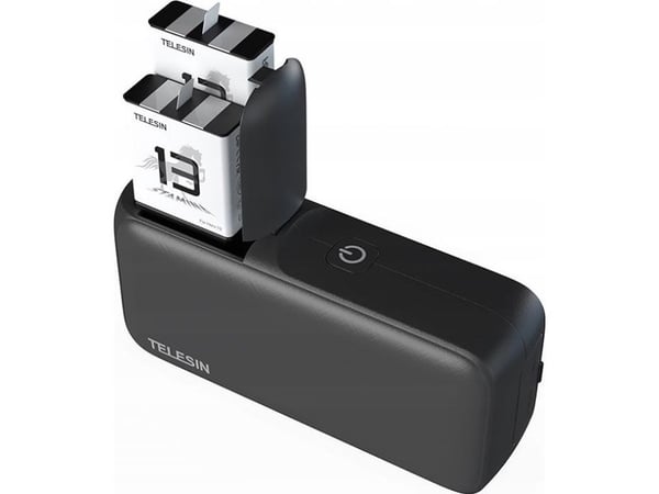 Telesin USB-C-lader + powerbank 10.000 mAh for GoPro Hero 13 Black S0-pb-01-tgp