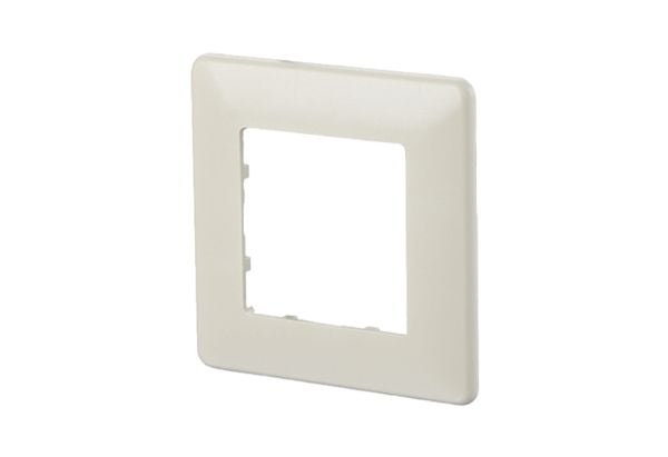 BTR Cover Plate for E-DAT modul Wall Outlet - Planskiva - kritvit