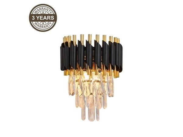 Vägglampa Domoletti WALL LANNA 2200091-W 2xE14 BL