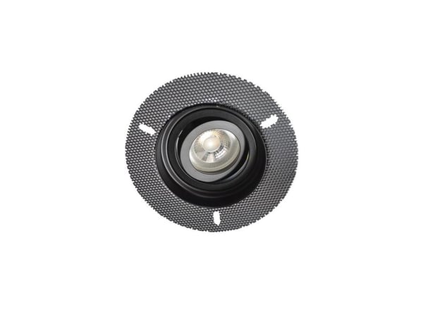 Innbyggingsspot-maske GU10 50W svart