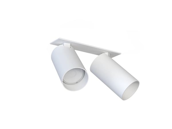 Nowodvorski innfelt aksentlampe MONO II, GU10, hvit