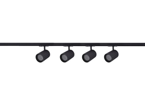 Valo_Presti Light Track System Tokio 4Xgu10 Musta