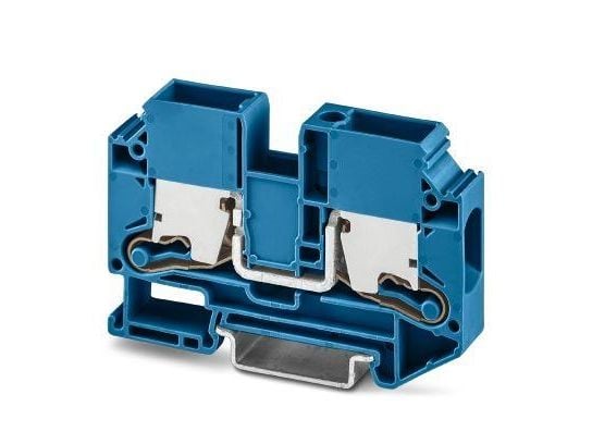 Skenkoppling 2-ledare 16mm2 blå kopplingslist XTV 16 BU Skenkoppling 2-ledare 16mm2 blå kopplingslist XTV 16 BU