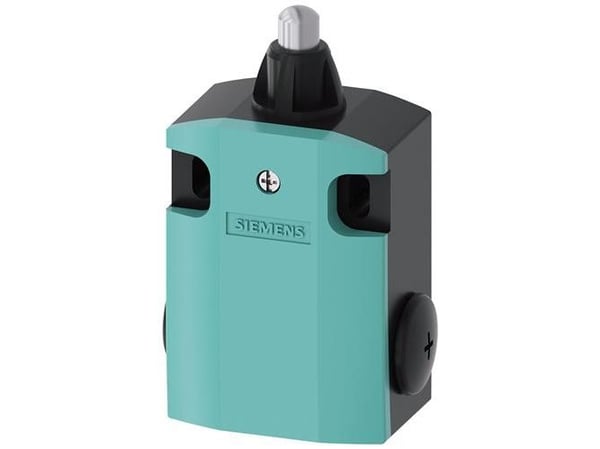 Siemens 3SE51220CC021AA7 3SE5122-0CC02-1AA7 Pysäytyskosketin 6 A Kytkentäpuskuri, Ruostumattomasta teräksestä valmistettu puskuri IP66, IP67 1 kpl ...