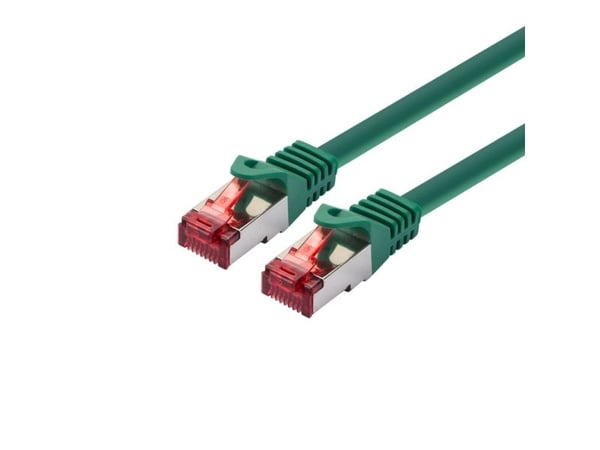 LOGON TCR66SS0025G Nettverkskabel Grønn 0,25m Cat6 SF/UTP (S-FTP)