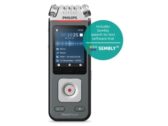 Philips Voice Tracer DVT6115 - - 8 GB