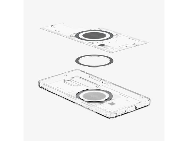 Spigen Ultra Hybrid Neo One (MagFit), Omslag, Samsung, Galaxy S25 Ultra, 17,5 cm (6.9"), Transparent