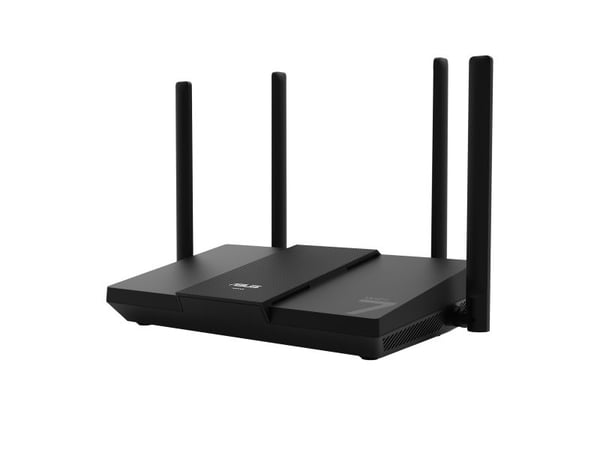 ASUS TEK COMPUTER, Ethernet/bredbåndsforbindelse, Sort, Frittstående router