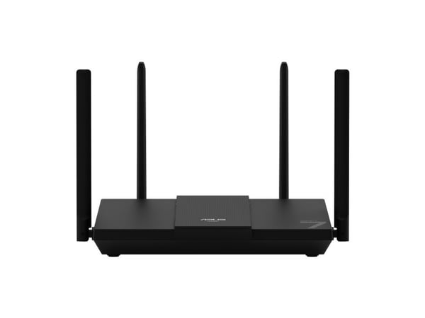 ASUS TEK COMPUTER, Ethernet/bredbåndsforbindelse, Sort, Frittstående router