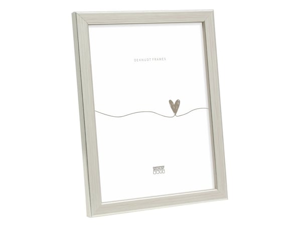 Deknudt S41JD1, Enkel bilderamme, Glass, Tre, Sølv, Bord, Vegg, 30 x 30 cm, Rektangulær