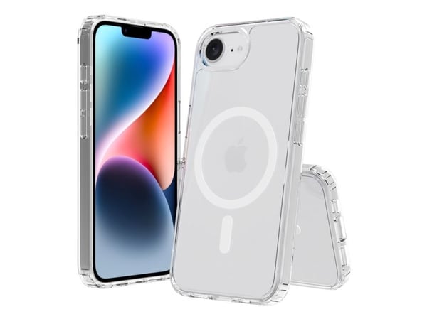 Screenor BUMPER, Suojus, Apple, iPhone 16e, 15,5 cm (6.1"), Läpinäkyvä
