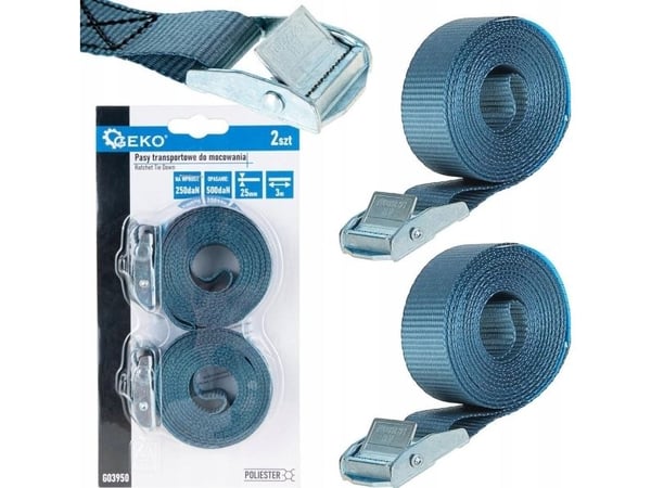 Surrningsband 25mmx3m 500kg 2st (20/100)